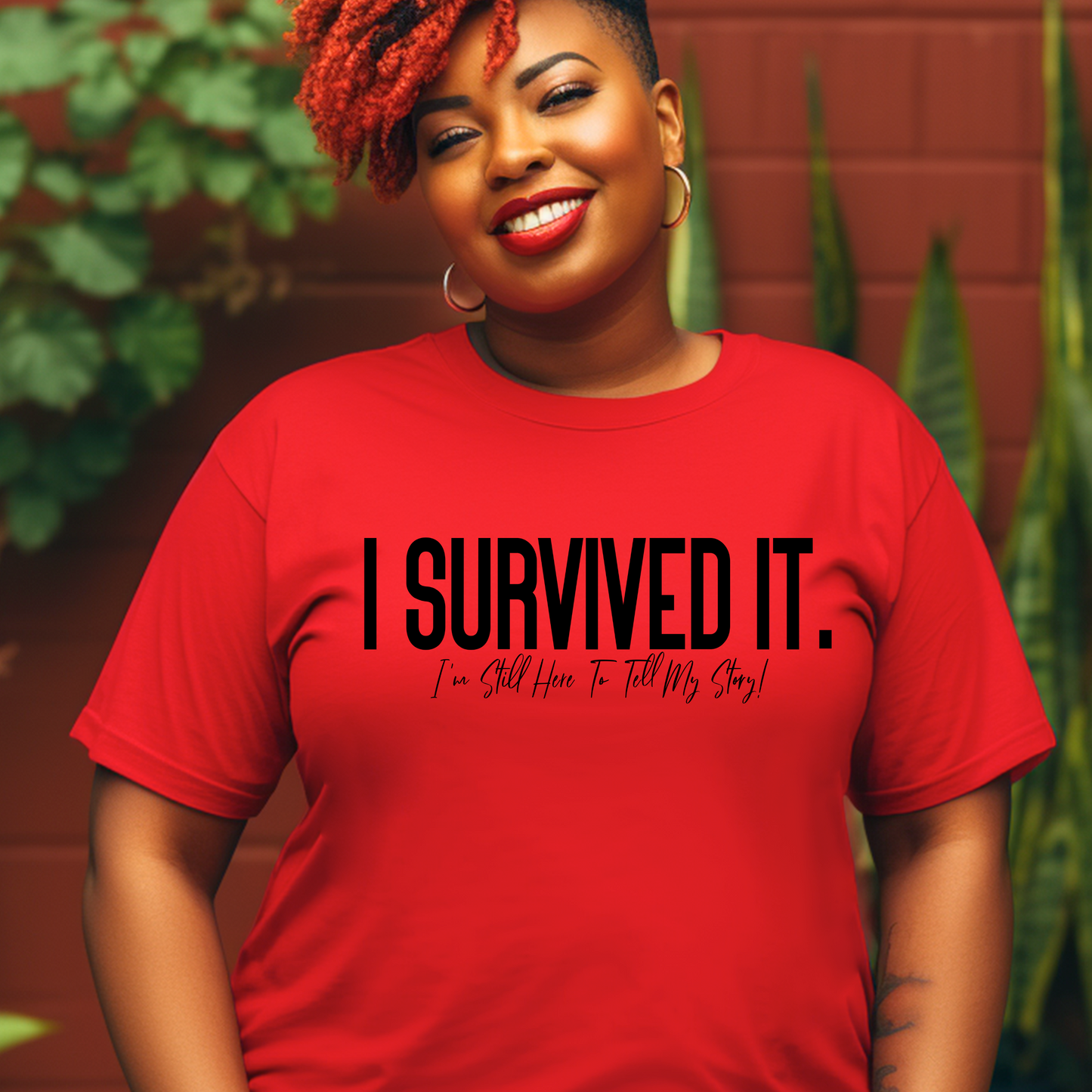 I Survived It Statement T-shirt