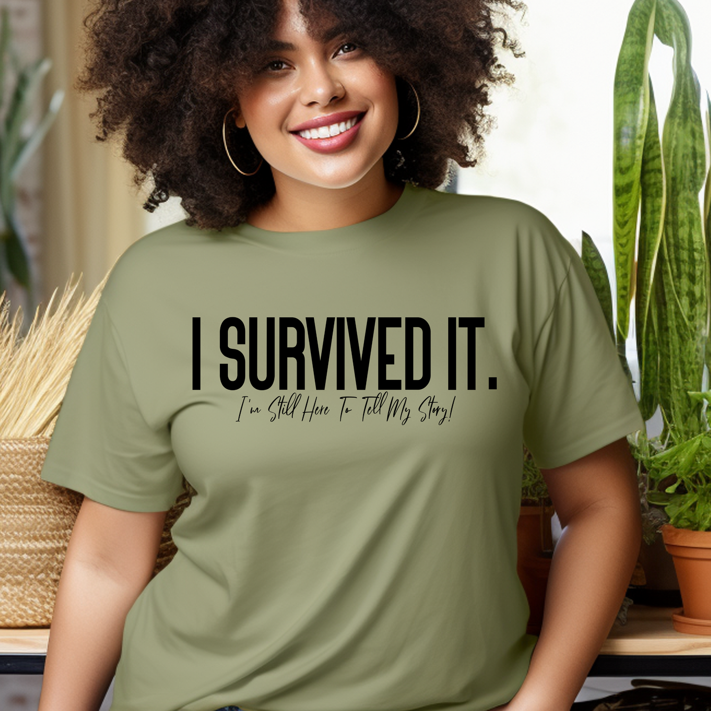 I Survived It Statement T-shirt