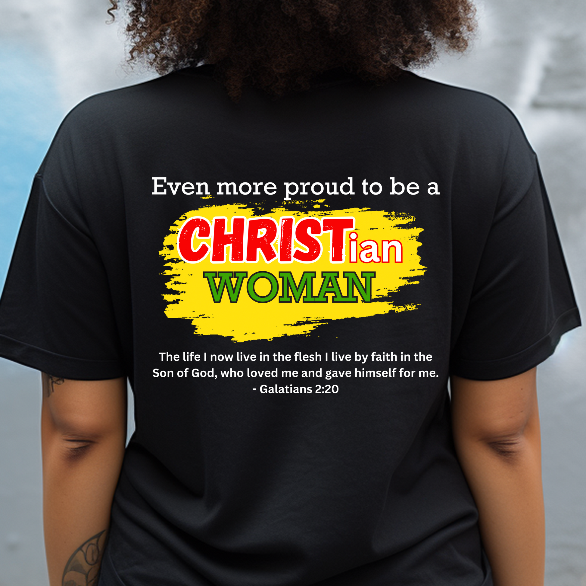 Introducing our empowering "Proud to be a Black Christian Woman" t-shirt. This stylish black tee commemorates Black History and faith, making it the perfect choice for those who want to make a bold statement. 🖤✝️ #BlackChristianWoman #FaithFashion #BlackHistoryFashion