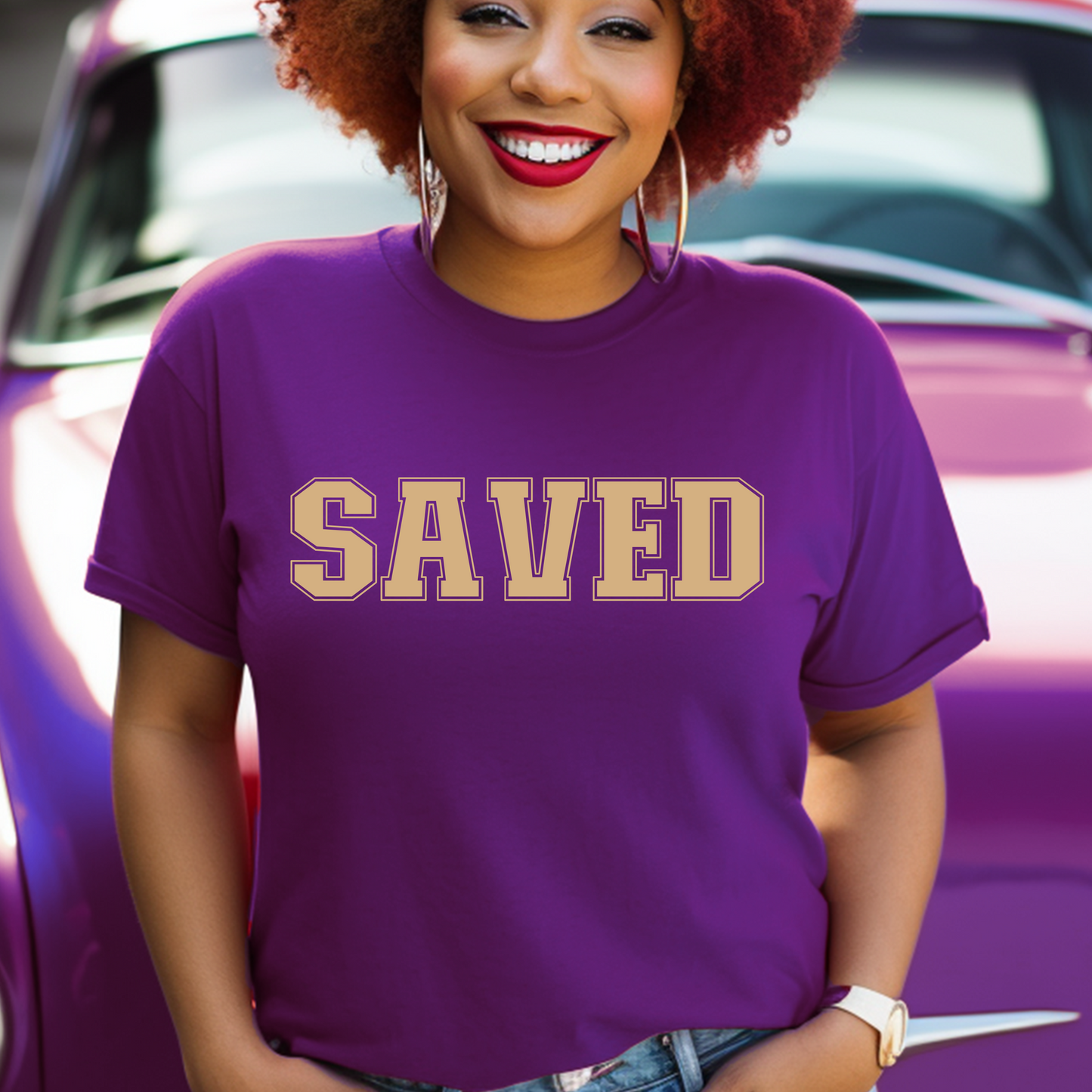 Saved Letterman T-shirt