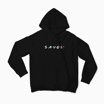 Shop for our Saved Black Unisex Pullover Hoodie. Our Christian statement hoodie is soft and comfortable, great for everyday wear. With this Christian hoodie you are able to wear your faith and minister without saying a word. 